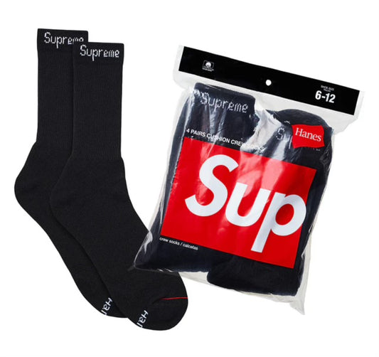 Supreme Crew Socks per par