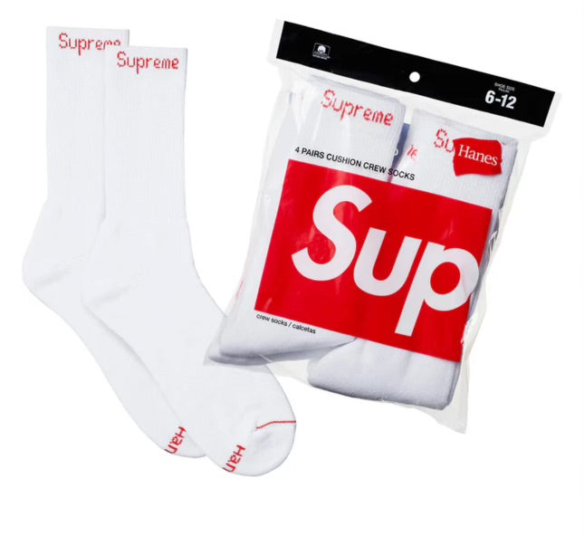 Supreme Crew Socks per par