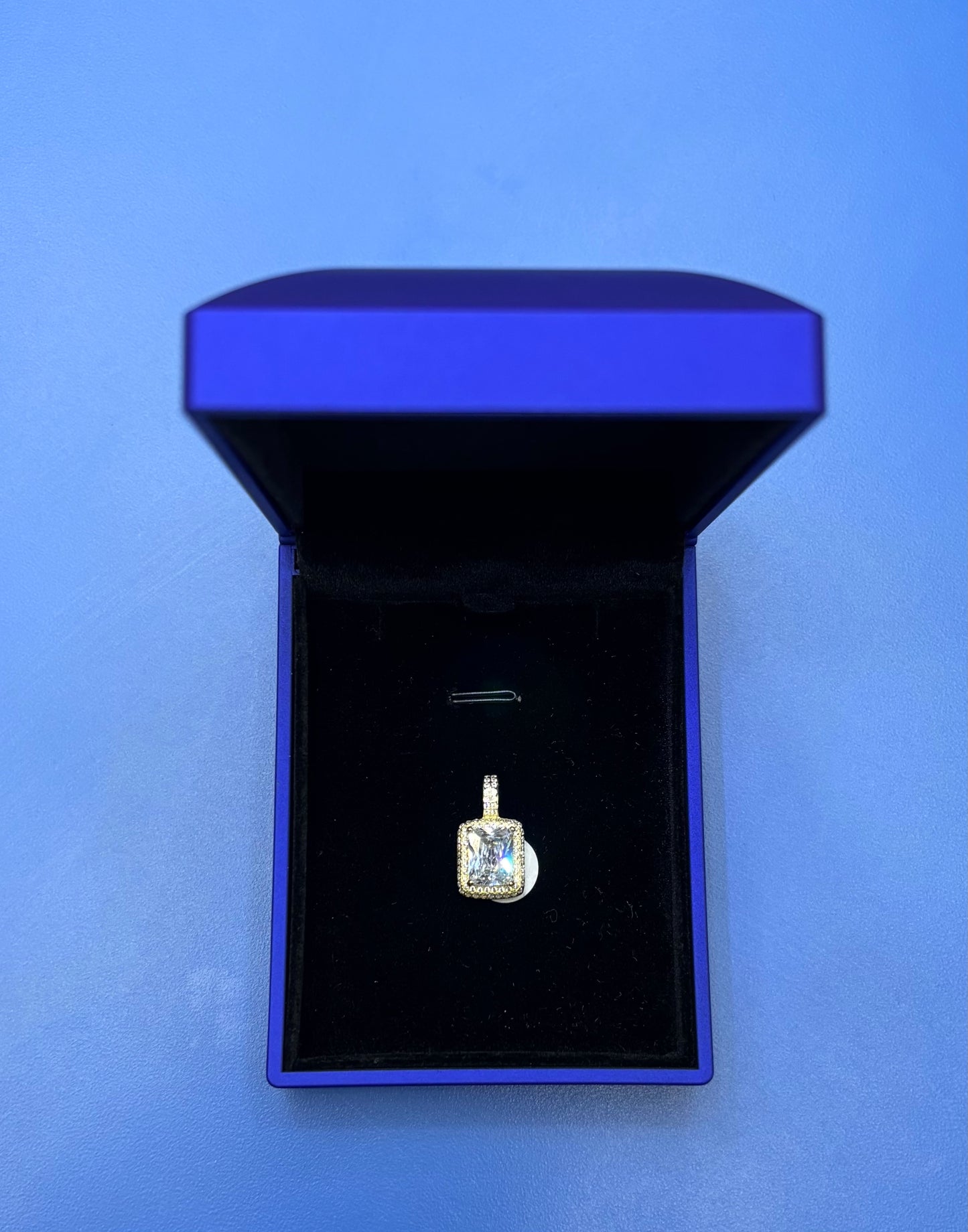 Pendant Cuadrado Zirconia