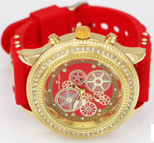 Bullet band watch red 53mm